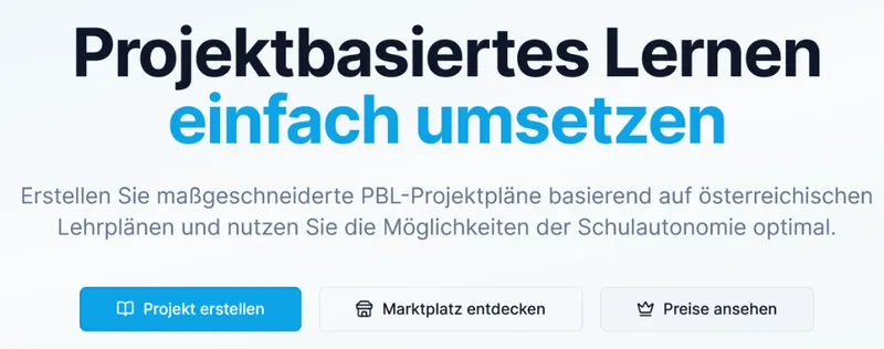 pbl.tools – Projektbasiertes Lernen einfach umsetzen